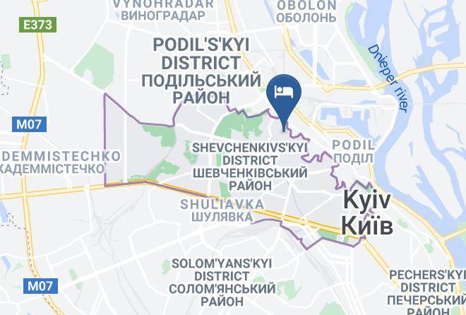 Kyiv - Freedom Hotel Kyiv Maps