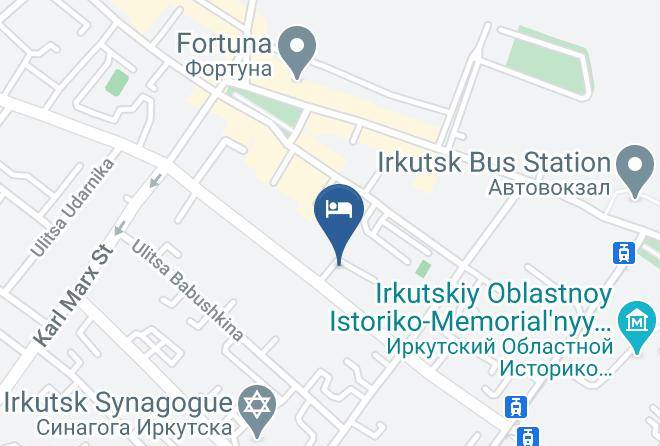 Irkutsk - Fregat Baza Otdykha Maps