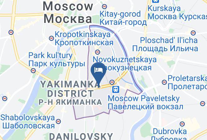 Moscow - Fregat Na Paveletskoy Maps