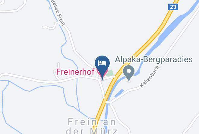 Bruck Murzzuschlag District - Freinerhof Maps