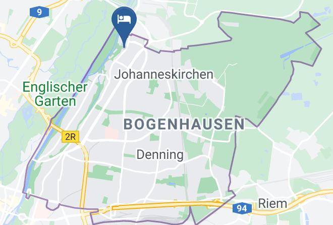 Munich District - Freisinger Hof Hotel Und Restaurant Maps