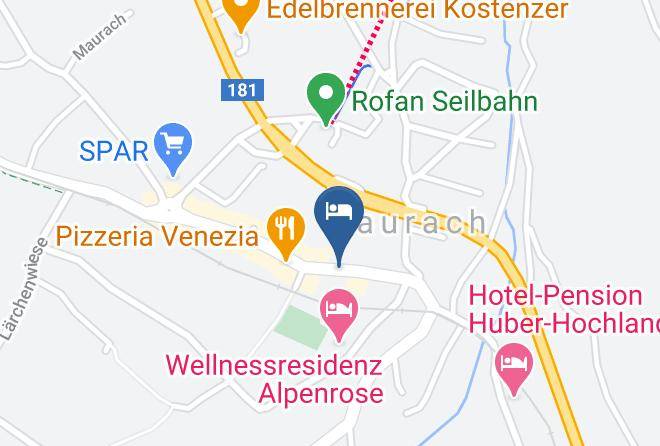 Schwaz - Fremdenheim Annemarie Maps