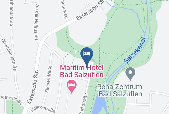 Lippe - Fremdenheim Haus Friederike Maps