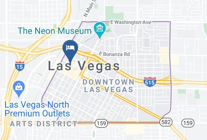 Clark - Fremont Hotel & Casino Maps