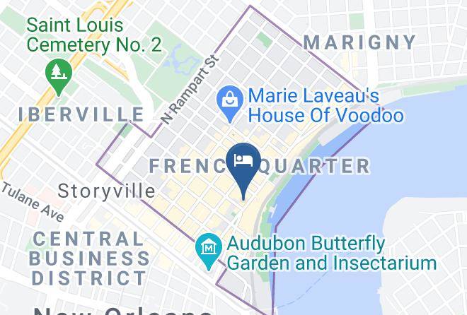 Orleans Par - French Market Inn Maps