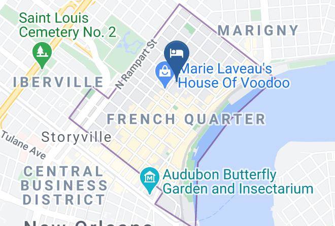 Orleans Par - French Quarter Mansion Maps