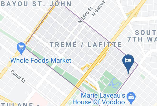 Orleans Par - French Quarter Suites Maps