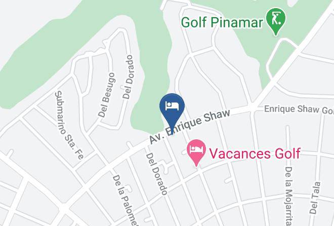Pinamar - Frente Al Golf Maps