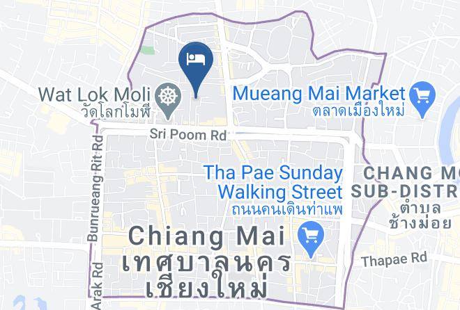 Amphoe Mueang Chiang Mai - Frente Chiang Mai Maps