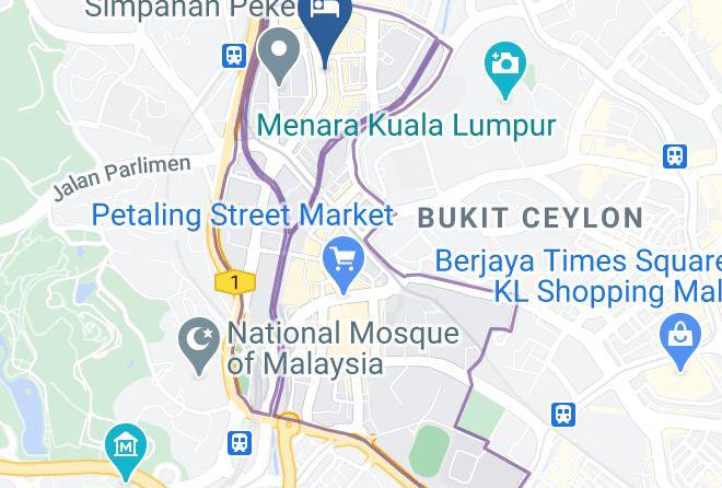 Kuala Lumpur - Frenz Hotel Maps