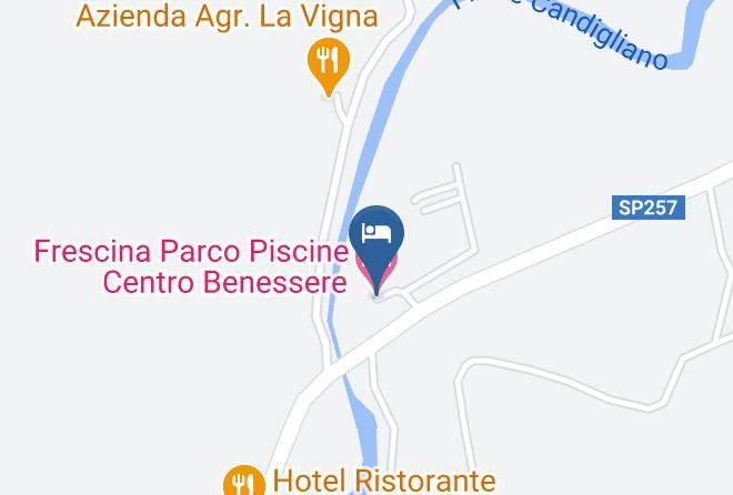 Pesaro And Urbino - Frescina Parco Piscine Centro Benessere Maps