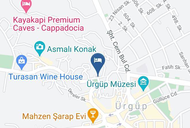 Urgup - Fresco Cave Suites Cappadocia Maps
