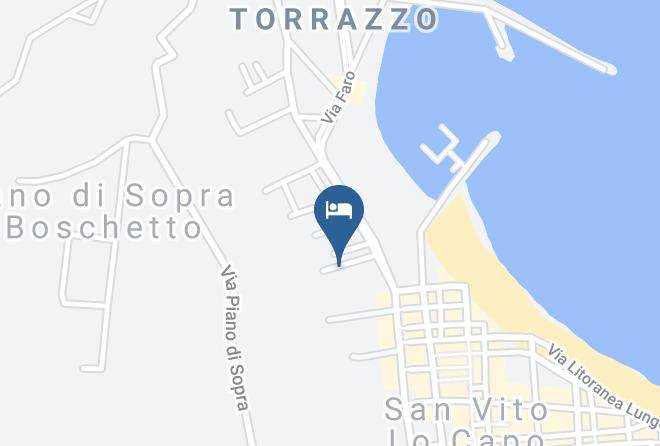 Trapani - Fresco Mare Blu Maps