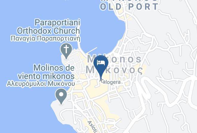Mykonos - Fresh Boutique Hotel Mykonos Maps
