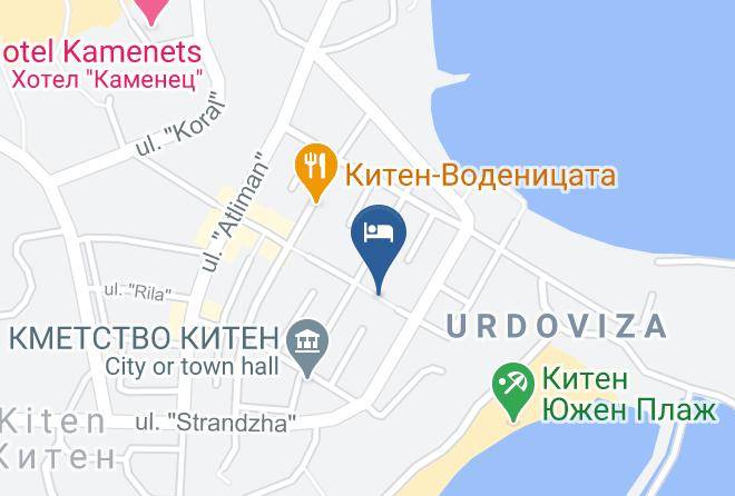 Primorsko - Fresh Hotel Maps