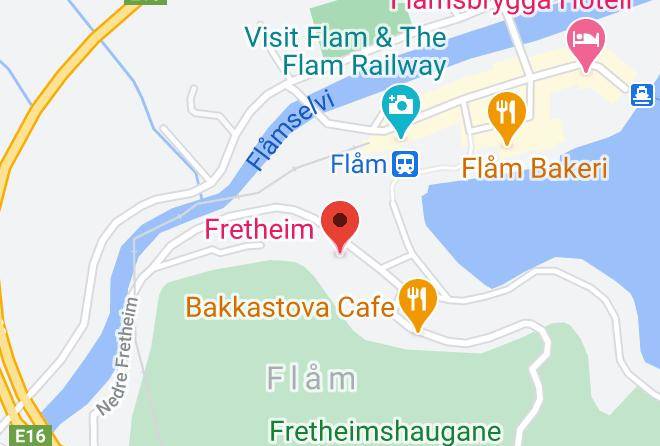 Fretheim Hotel Map