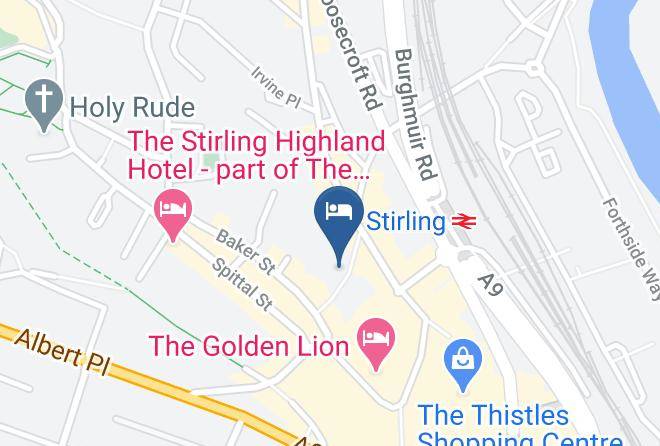Stirling - Friars Wynd Hotel Maps