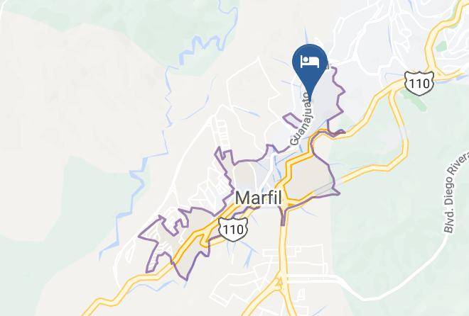 Guanajuato Marfil - Frida's Hotel Boutique Maps