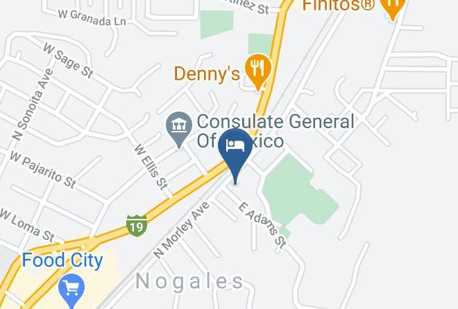 Santa Cruz - Fridas Inn Maps