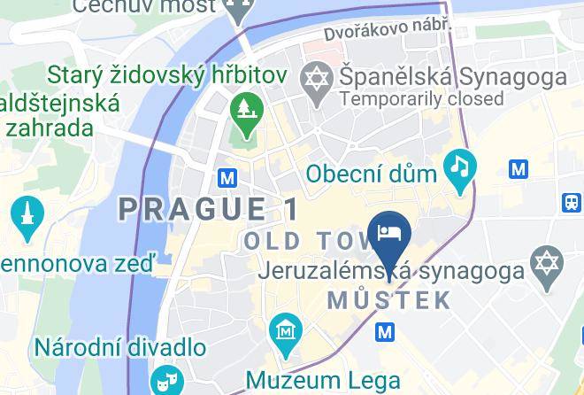 Prague - Friday Hotel Prague Maps