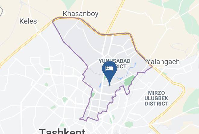 Tashkent - Friday Hotel Maps