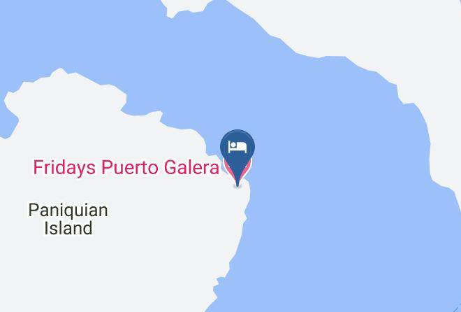 Fridays Puerto Galera Map
