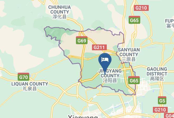 Xianyang - Friend Hotel Maps