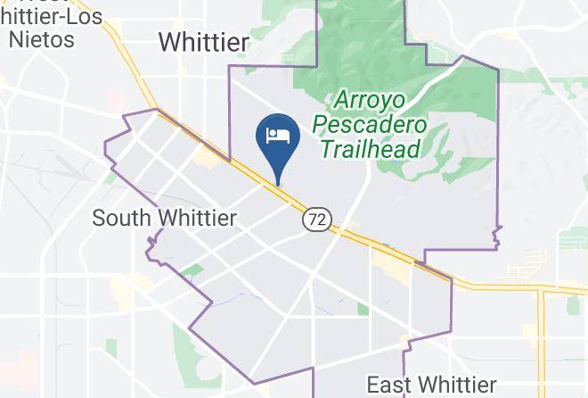 Los Angeles - Friendly Hills Inn Whittier Maps