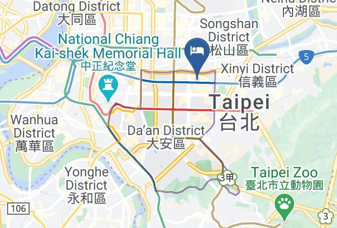 Da An District East District - Friends Hotel Yo Tong Maps
