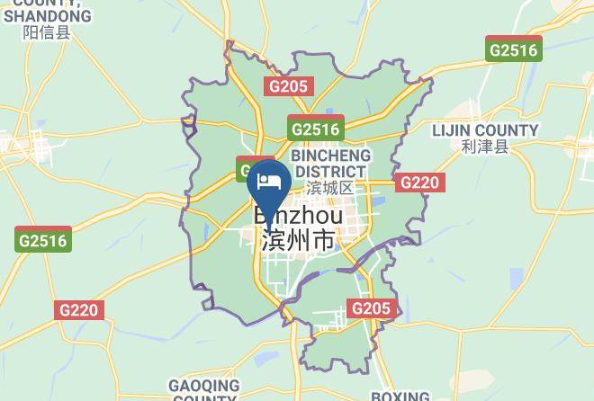 Binzhou - Friendship Hotel Maps