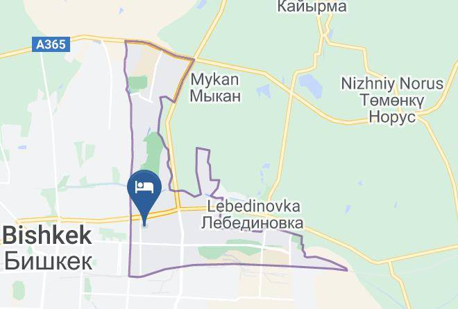 Bishkek - Friendship Hotel Maps