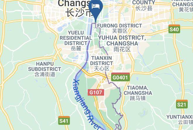 Changsha - Friendship Hotel Maps