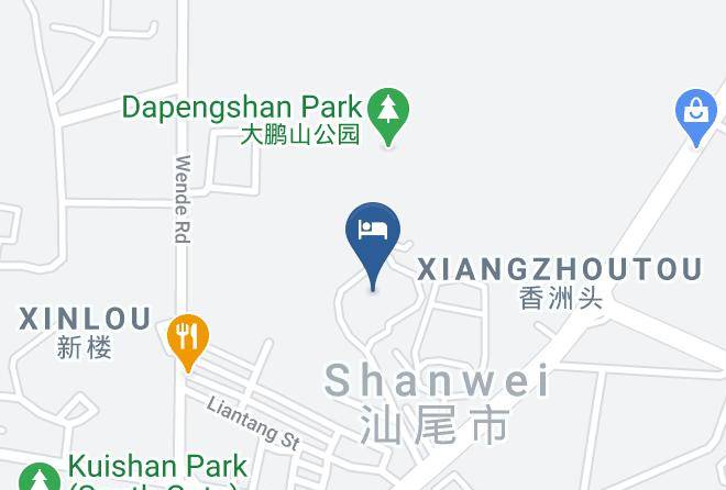 Shanwei - Friendship Hotel Maps