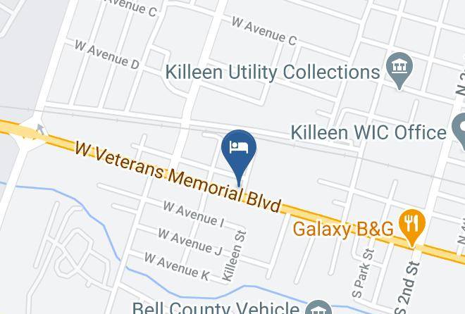 Bell - Friendship Inn Killeen Fort Hood Maps