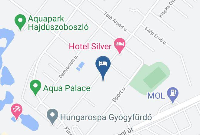 Hotel Baratsag + Hajduszoboszlo Map