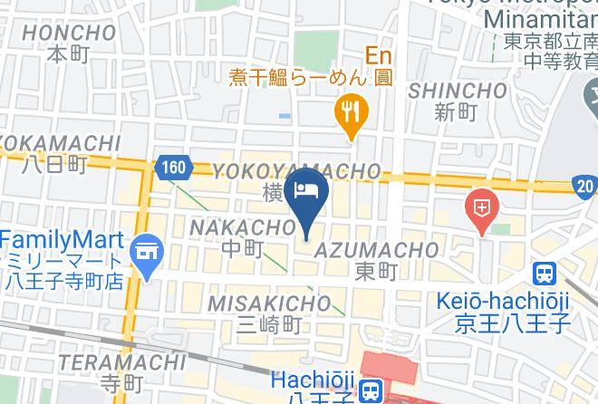 Hachioji City - Friendship Square Maps