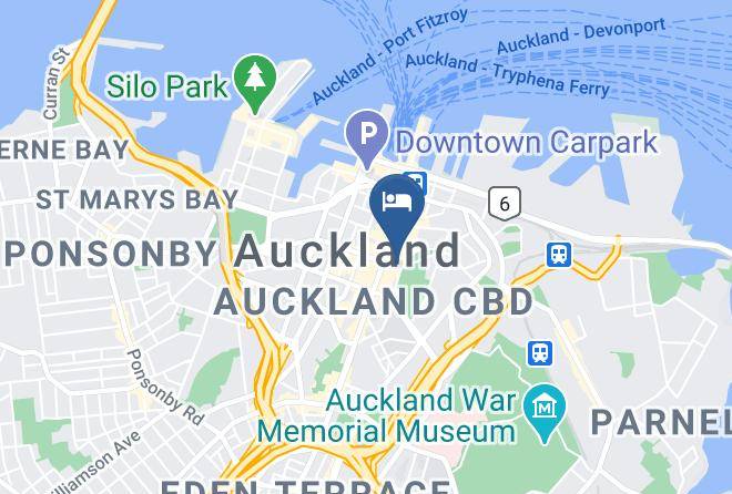 Auckland Auckland Central - Frienz Backpackers Maps