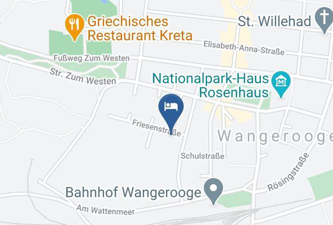 Friesland - Friesenhaus Wangerooge Maps