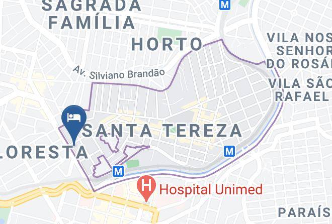 Belo Horizonte - Frimas Hotel Maps