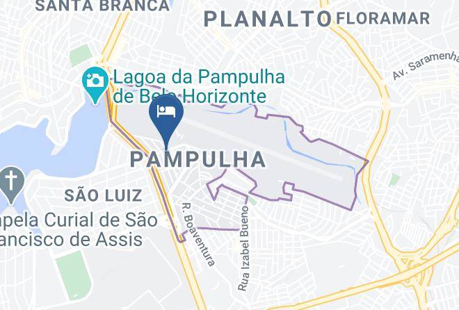 Belo Horizonte - Frimas Pampulha Hotel Maps