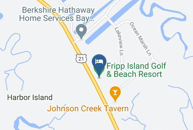 Beaufort - Fripp Island Golf & Beach Resort Maps