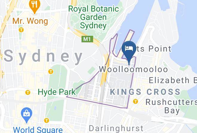 Sydney - Frisco Hotel Maps