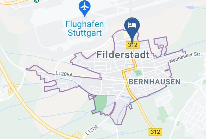 Esslingen - Fritzi's Art Hotel Maps