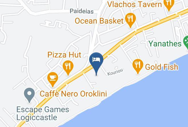 Cyprus - Frixos Suites Hotel Apts Maps