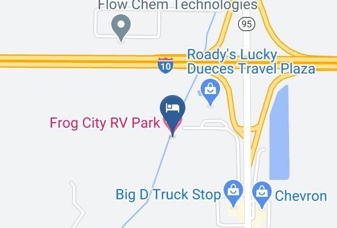 Acadia Par - Frog City Rv Park Maps