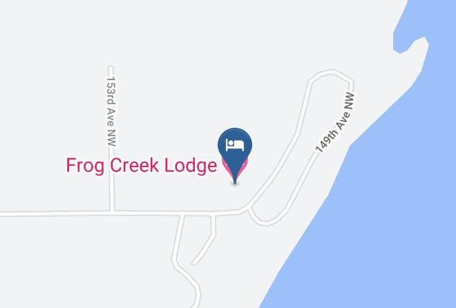 Frog Creek Lodge Harita - Washington - Pierce