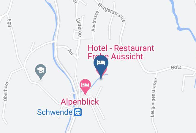 Appenzell Inner Rhodes - Frohe Aussicht Maps
