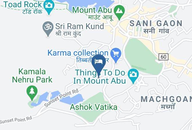 Mount Abu - From Kabra's Inn Maps
