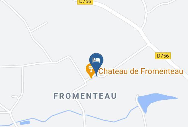 Fromenteau Gites Et Chambres D'hotes Map