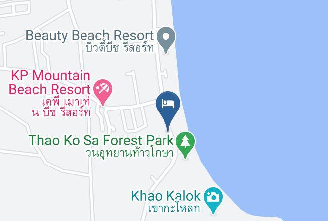 Amphoe Pran Buri - Front Beach Hotel Maps